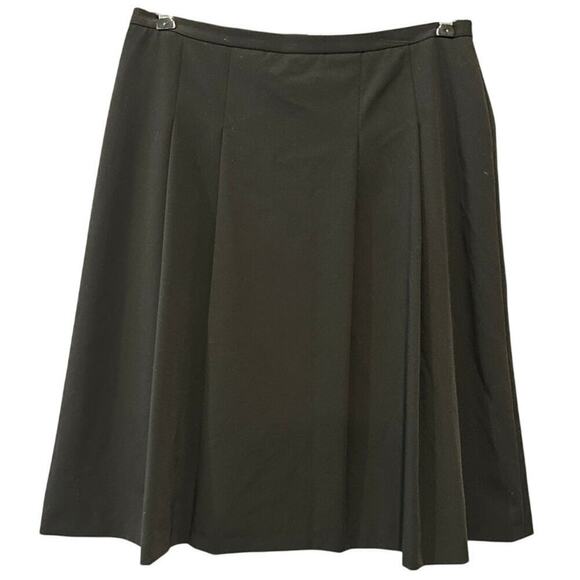 Isabella Demarco Dresses & Skirts - Isabella DeMarco Size 6 Pleated Knee Length A-Line Skirt Black Clueless Workwear